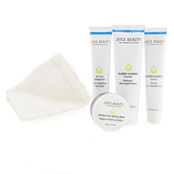 Image of Juice Beauty by Juice Beauty Blemish Clearing Solutions Kit -4pcs+1washcloth for WOMEN