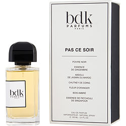 سعر ومواصفات Bdk Pas Ce Soir by BDK Parfums EAU DE PARFUM SPRAY 3.4 OZ for UNISEX من متجر FragranceNet.com
