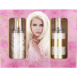 Jessica Simpson Variety by Jessica Simpson 2 PIECE WOMENS VARIETY WITH FANCY & FANCY LOVE AND ALL ARE FRAGRANCE MIST 4.2 OZ for WOMEN