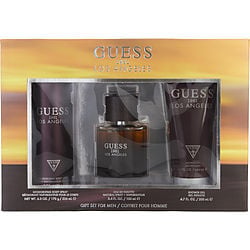Guess 1981 Los Angeles by Guess EDT SPRAY 3.4 OZ &amp; BODY SPRAY 6 OZ &amp; SHOWER GEL 6.7 OZ for MEN