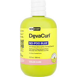 Deva By Deva Concepts No Poo Blue Anti-Brass Zero Lather Curl Cleanser 12Oz