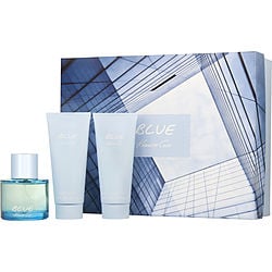 Kenneth Cole Blue by Kenneth Cole EDT SPRAY 3.4 OZ & AFTERSHAVE BALM 3.4 OZ & HAIR AND BODY WASH 3.4 OZ for MEN