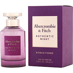 Abercrombie & Fitch Authentic Night by Abercrombie & Fitch EDP SPRAY 3.4 OZ for WOMEN