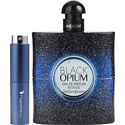 Black Opium Intense by Yves Saint Laurent EDP SPRAY 0.27 OZ (TRAVEL SPRAY) for WOMEN