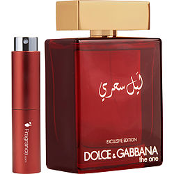 The One Mysterious Night by Dolce & Gabbana EDP SPRAY 0.27 OZ (TRAVEL SPRAY) for MEN