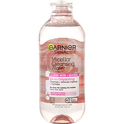 Garnier by Garnier Micellar Rose Glow Cleansing Water -400ml/13.5OZ for UNISEX