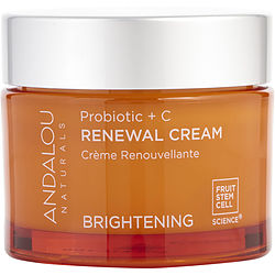 Andalou Naturals Women's Cream By Probiotic + C Renewal -50Ml/1.7Oz For