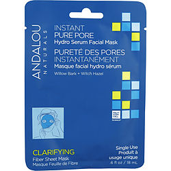 Andalou Naturals by Andalou Naturals Instant Pure Pore Hydro Serum Facial Sheet Mask -17ml/0.6OZ for WOMEN