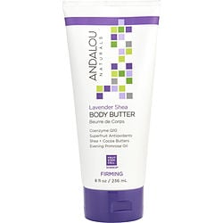 Andalou Naturals by Andalou Naturals Lavender Shea Firming Body butter -236ml/8OZ for UNISEX