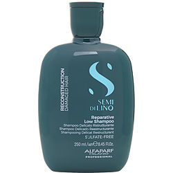 Alfaparf by Alfaparf SEMI DI LINO RECONSTRUCTION REPARATIVE LOW SHAMPOO 8.45 OZ for UNISEX