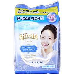 Image of Bifesta by Bifesta Brightening Cleansing Sheets -46sheets for UNISEX