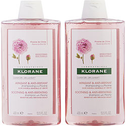 KLORANE by Klorane SOOTHING SHAMPOO WITH PEONY DUO 13.5 OZ for UNISEX