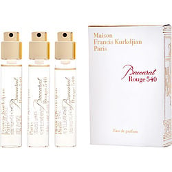 Maison Francis Kurkdjian Baccarat Rouge 540 by Maison Francis EAU DE PARFUM SPRAY 0.37 OZ MINI X 3 for UNISEX