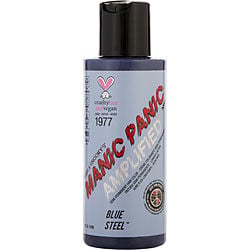 Manic Panic by Manic Panic AMPLIFIED FORMULA SEMI-PERMANENT HAIR COLOR - # BLUE STEEL 4 OZ for UNISEX