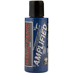 Manic Panic by Manic Panic AMPLIFIED FORMULA SEMI-PERMANENT HAIR COLOR - # VOODOO BLUE 4 OZ for UNISEX