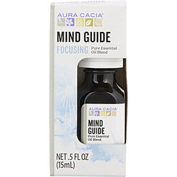 Essential Oils Aura Cacia by Aura Cacia MIND GUIDE-ESSENTIAL OIL 0.5 OZ for UNISEX