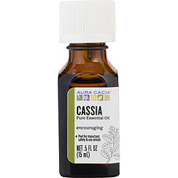 Essential Oils Aura Cacia by Aura Cacia CASSIA-ESSENTIAL OIL 0.5 OZ for UNISEX