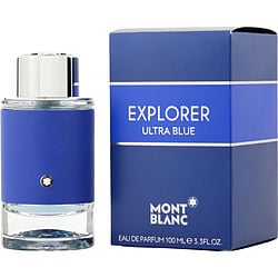 Mont Blanc Explorer Ultra Blue by Mont Blanc EDP SPRAY 3.3 OZ for MEN