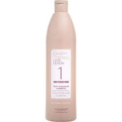 Alfaparf by Alfaparf LISSE DESIGN KERATIN THERAPY DEEP CLEANSING SHAMPOO 16.9 OZ for UNISEX