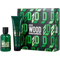 Dsquared2 Wood Green by Dsquared2 EDT SPRAY 3.4 OZ & SHOWER GEL 5 OZ for MEN