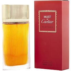 Must De Cartier by Cartier EDT SPRAY 3.3 OZ (NEW PACKAGING) for WOMEN
