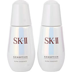 Sk Ii by SK II GenOptics Aura Essence Duo Set -2x50ml/1.7OZ for WOMEN