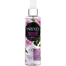 Yardley by Yardley CHERRY BLOSSOM & PEACH FRAGRANCE MIST 6.7 OZ for WOMEN