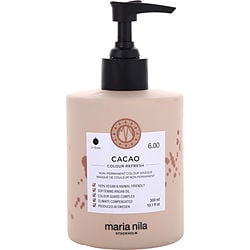 Maria Nila by Maria Nila COLOUR REFRESH NON-PERMANENT COLOUR MASK - CACAO 10 OZ for UNISEX Maria Nila by Maria Nila COLOUR REFRESH NON-PERMANENT COLOUR MASK - CACAO 10 OZ for UNISEX