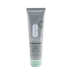 Clinique by Clinique All About Clean 2-In-1 Charcoal Mask + Scrub -100ml/3.4OZ for WOMEN