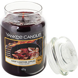 Yankee Candle by Yankee Candle CRISP CAMPFIRE APPLES SCENTED LARGE JAR 22 OZ for UNISEX