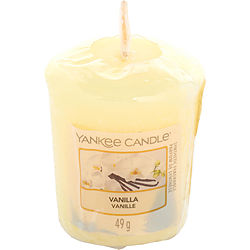 Yankee Candle by Yankee Candle VANILLA SCENTED VOTIVE CANDLE 1.75 OZ for UNISEX