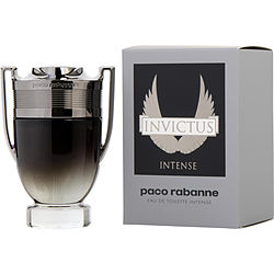 Invictus Intense by Paco Rabanne EDT SPRAY 1.7 OZ (NEW PACKAGING) for MEN