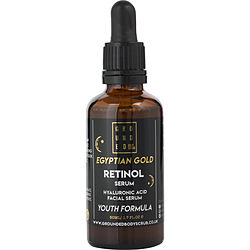 Grounded by Grounded Egyptian Gold Retinol Serum Hyaluronic Acid Facial Serum -50ml/1.7OZ for WOMEN