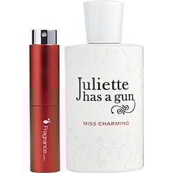 سعر ومواصفات Miss Charming by Juliette Has A Gun EAU DE PARFUM SPRAY 0.27 OZ (TRAVEL SPRAY) for WOMEN من متجر FragranceNet.com