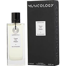 Musicology Cause I'm Happy by Musicology PARFUM SPRAY 3.2 OZ for UNISEX