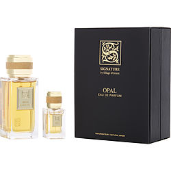 Signature Opal by Sillage D'Orient EAU DE PARFUM SPRAY 3.3 OZ & EAU DE PARFUM REFILLABLE SPRAY 0.5 OZ & FUNNEL for UNISEX