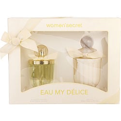 Women'secret Eau My Delice by Women' Secret EDT SPRAY 3.4 OZ & BODY LOTION 6.7 OZ for WOMEN