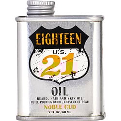 18.21 Man Made by 18.21 Man Made BEARD, HAIR, AND SKIN OIL NOBLE OUD 2 OZ for MEN