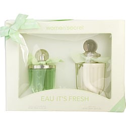 Women'secret Eau It's Fresh by Women' Secret EDT SPRAY 3.4 OZ & BODY LOTION 6.7 OZ for WOMEN