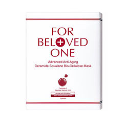 For Beloved One by For Beloved One Advanced Anti-Aging - Ceramide Squalane Bio-Cellulose Mask -3sheets for WOMEN