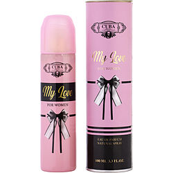 Cuba My Love by Cuba EAU DE PARFUM SPRAY 3.3OZ for WOMEN