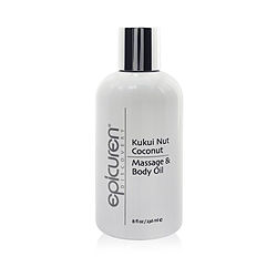 Image of Epicuren by Epicuren Kukui Nut Coconut Massage & Body Oil -236ml/8OZ for WOMEN