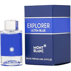 Mont Blanc Explorer Ultra Blue by Mont Blanc EDP 0.15 OZ MINI for MEN