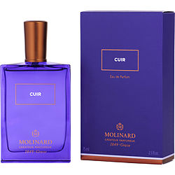 Molinard Cuir by Molinard EAU DE PARFUM SPRAY 2.5 OZ (NEW PACKAGING) for UNISEX