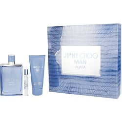 سعر ومواصفات Jimmy Choo Man Aqua by Jimmy Choo EDT SPRAY 3.3 OZ & SHOWER GEL 3.3 OZ & EDT SPRAY 0.25 OZ MINI for MEN من متجر FragranceNet.com