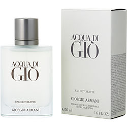 Acqua Di Gio by Giorgio Armani EDT REFILLABLE SPRAY 1.7 OZ for MEN