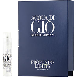 Acqua Di Gio Profondo Lights by Giorgio Armani EAU DE PARFUM SPRAY VIAL for MEN