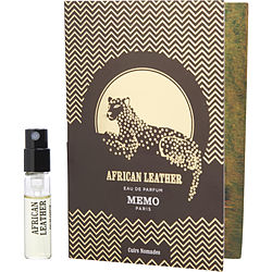 Memo Paris African Leather by Memo Paris EAU DE PARFUM SPRAY VIAL ON CARD for UNISEX