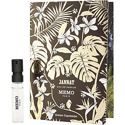 Memo Paris Jannat by Memo Paris EAU DE PARFUM SPRAY VIAL ON CARD for UNISEX Memo Paris Jannat by Memo Paris EAU DE PARFUM SPRAY VIAL ON CARD for UNISEX