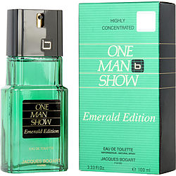 One Man Show by Jacques Bogart EDT SPRAY 3.3 OZ (EMERALD EDITION) for MEN